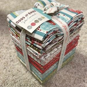 Moda fat quarter bundle   “Odds and ends” line by Julie comstock
